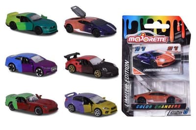 MAJORETTE Auto Color Changers 6 wzorów Cena za 1szt