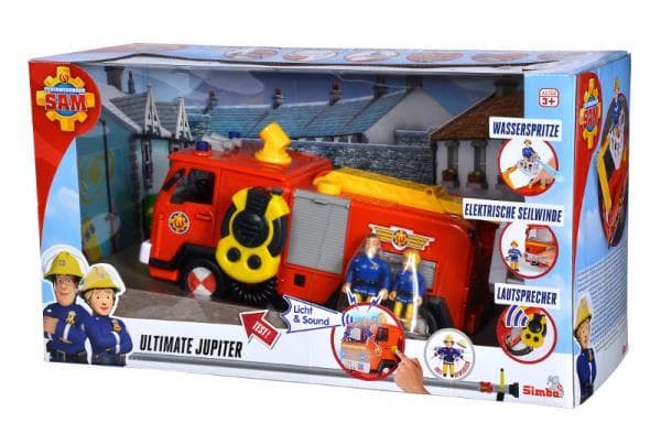 Strażak Sam Jupiter mega Deluxe z 2-figurkami