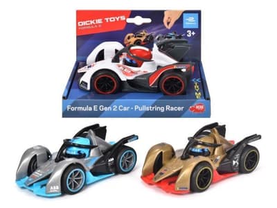 Auto Formuła E - Racer na linkę 3 wzory Dickie cena za 1 szt