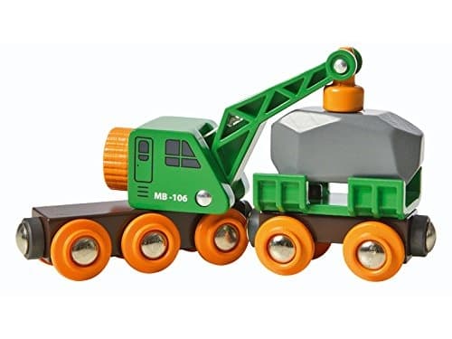 BRIO World - Clever Crane Wagon