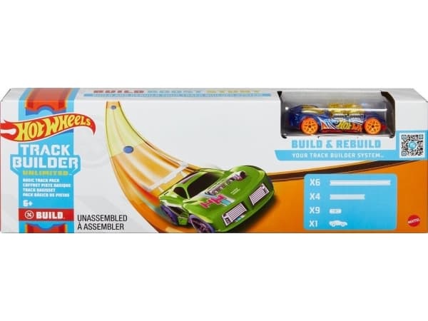 Hot Wheels Track Builder Basic Tracks CDON - Main Image