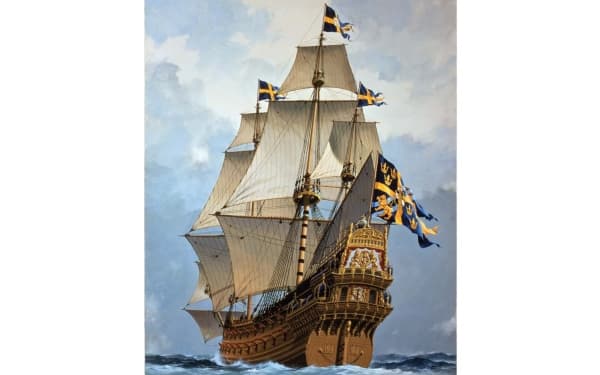 Airfix A09256V, Naval ship model, Monteringssett, 1:144, Wasa, Alle kjønn, Plast