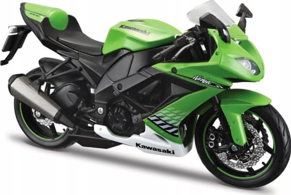 MAISTO 31101 MOTORCYCLE KAWASAKI NINJA ZX 10R 1/12