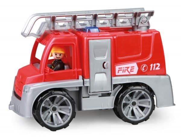 Lena TRUXX 04447, Truck, Firebrigade, 2 år, Plast, Grå, Rød