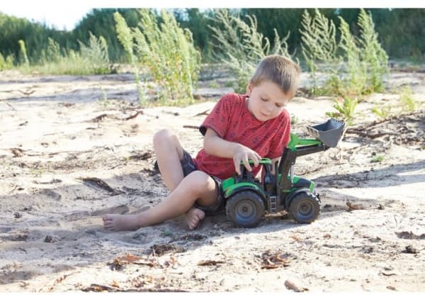 Lena WORXX, Traktor, Inomhus / utomhus, 3 År, Svart, Grön