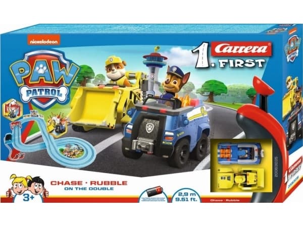 Carrera FIRST Paw Patrol - On the Double Racetrack
