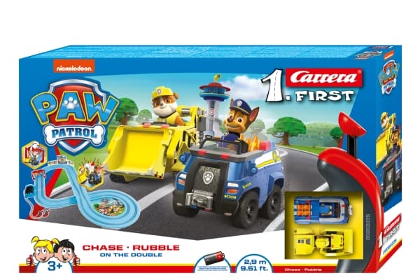 Carrera FIRST Paw Patrol - On the Double Racetrack