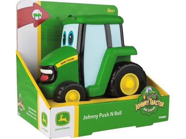 Tomy John Deere Push &amp; Roll Johnny Tractor (42925)