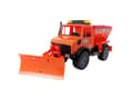 Miniatyrbilde 4 av 5: Bruder Mercedes-Benz Unimog winter service with plow blade toy