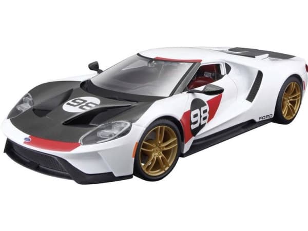 Maisto 531390, Sports car model, Preassembled, 1:18, Ford GT 2021, Any gender, White