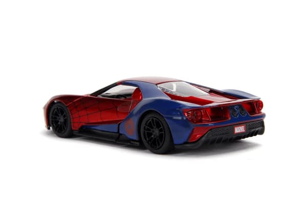 Marvel Spiderman 2017 Ford GT Jada 1:32 12,5 cm