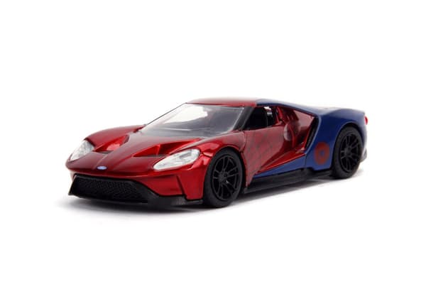Marvel Spiderman 2017 Ford GT Jada 1:32 12,5 cm