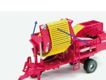 Bruder Grimme SE 75-30 potato digger toy