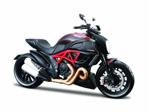 MAISTO 31101 MOTORCYCLE DUCATI DIAVEL CARBON 1/12
