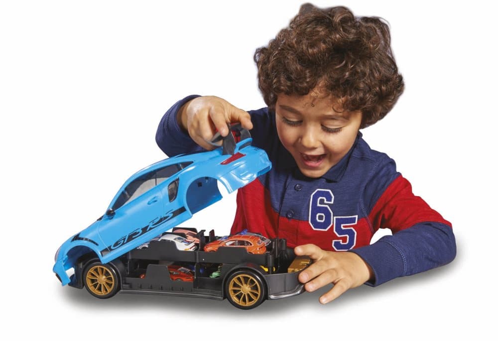 Förvaringsbox, Porsche 911 GT3 RS, Majorette inkl. bil