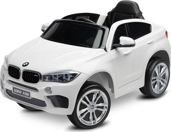 Toyz Battery car Caretero Toyz BMW X6 rechargeable battery + remote control - white