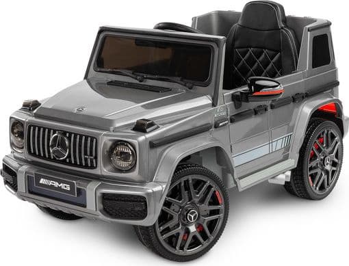 Toyz VEHICLE BATTERY MERCEDES BENZ G63 AMG SILVER