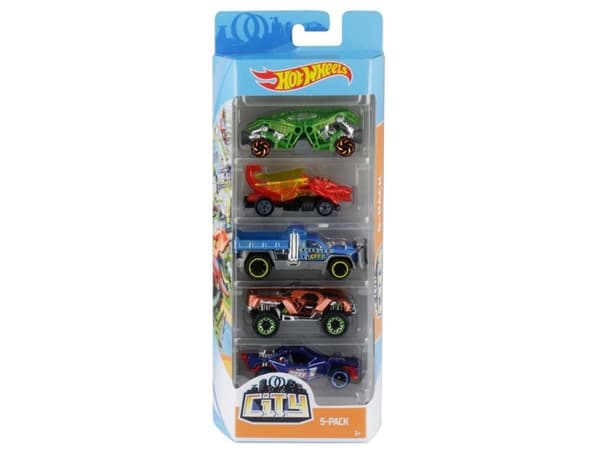 Mattel HOT WHEELS bilmodeller 5 stk. samling, 1806