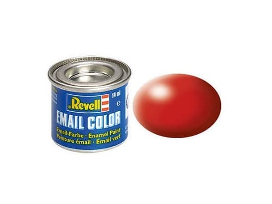 Enamel 14 ml. fiery red silk