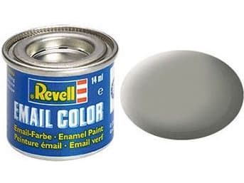Revell Stone grey, matta RAL 7030 14 ml-tin, Grå, 1 stk