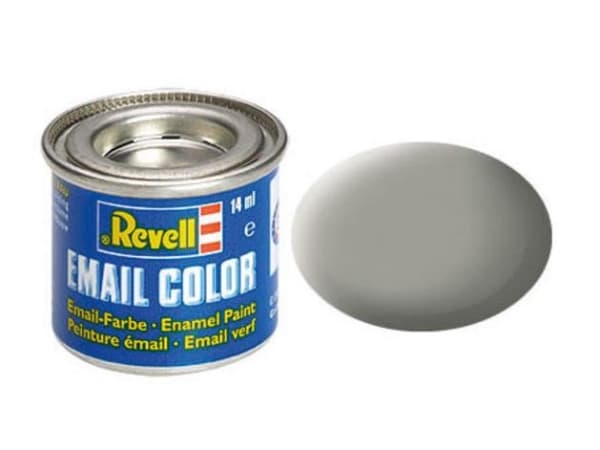 Revell Stone grey, matta RAL 7030 14 ml-tin, Grå, 1 stk