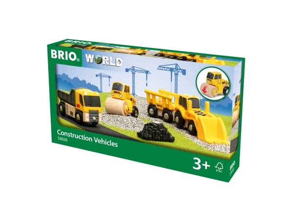 BRIO 33658 Construction Vehicles