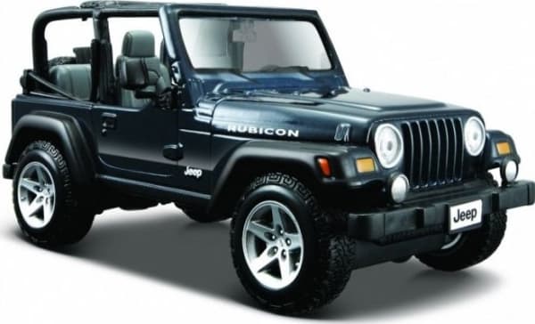 MAISTO 31245-56 Jeep Wrangler Rubicon sininen 1:27 p12