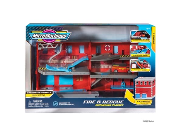 Micro Machines Transf. Playset Fire Rescue