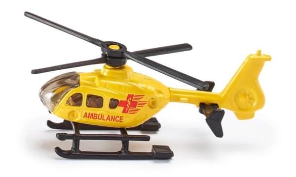 Siku 0856, Helikopter, 3 år, Metall, Plast, Sort, Gult