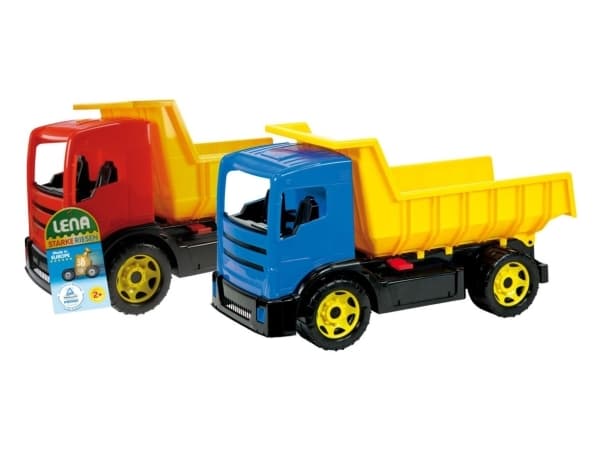 Lena GIGA TRUCKS Dump truck assorted, Rekka, Sisä- ja ulkotila, 3 vuosi/vuosia, Muovi, Monivärinen