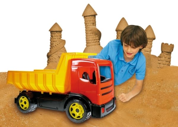 Lena GIGA TRUCKS Dump truck assorted, Rekka, Sisä- ja ulkotila, 3 vuosi/vuosia, Muovi, Monivärinen