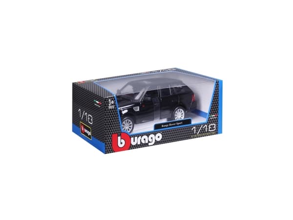 BBURAGO Range Rover Sport 1:18, SUV, Montert på forhånd, 1:18, Range Rover Sport, Alle kjønn, Metall, Plast