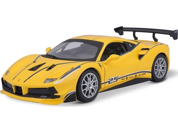 BBURAGO 488 Challenge, Bil, Förmonterad, 1:24, Ferrai 488 Challenge, Alla, 3 År