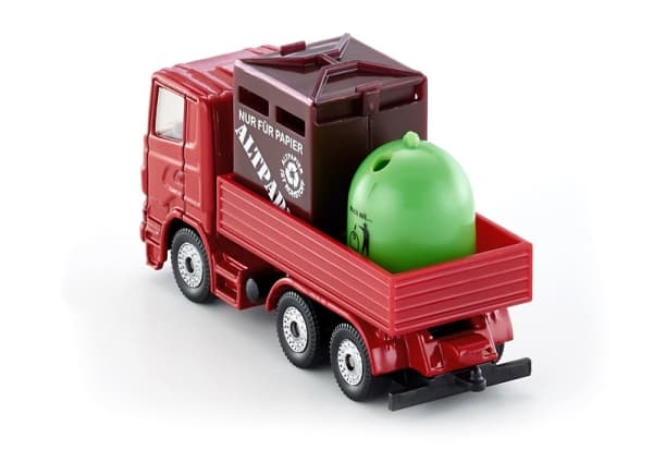 Siku 0828, Lastbil, 3 År, Metall, Plast, Röd