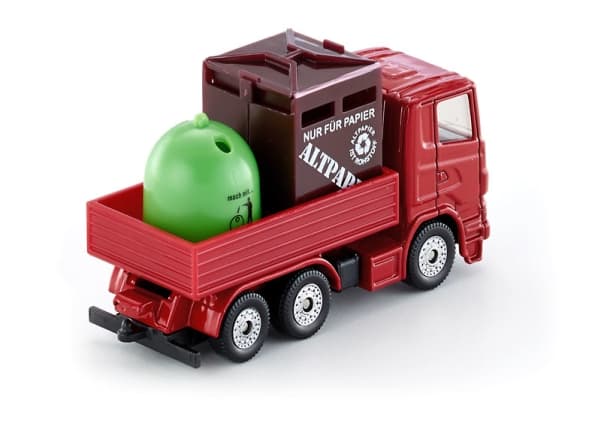 Siku 0828, Lastbil, 3 År, Metall, Plast, Röd