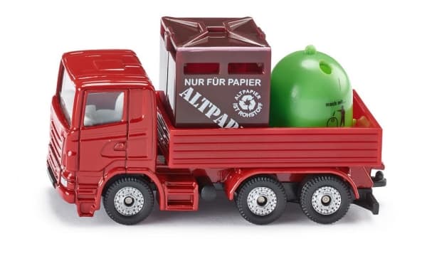 Siku 0828, Lastbil, 3 År, Metall, Plast, Röd