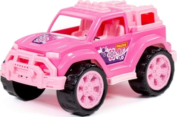 Polesie Polesie 87584 Bil "Legionnaire" rosa i rutenettet