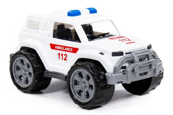 Jeep medicinsk skåpbil 112, vit 38,5x22,5x20cm i netto
