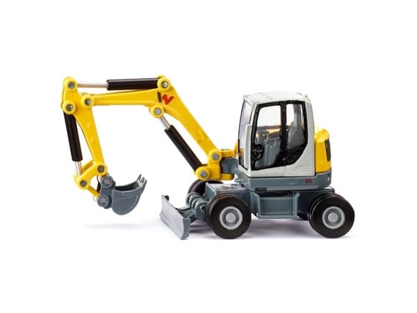 Siku Wacker Neuson EW65, Grävmaskin, 3 År, Metall, Plast, Svart, Grå, Gul