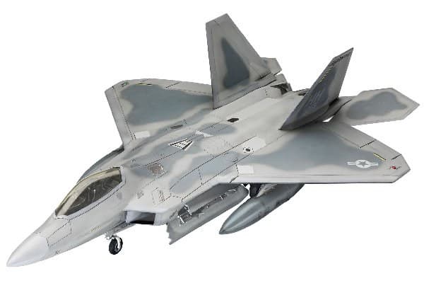Revell Lockheed Martin F-22A Raptor, Fly, Monteringssett, 1:72, Lockheed Martin F-22A Raptor, Alle kjønn, 116 stykker