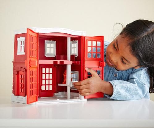 Green Toys Lekhus brandstation