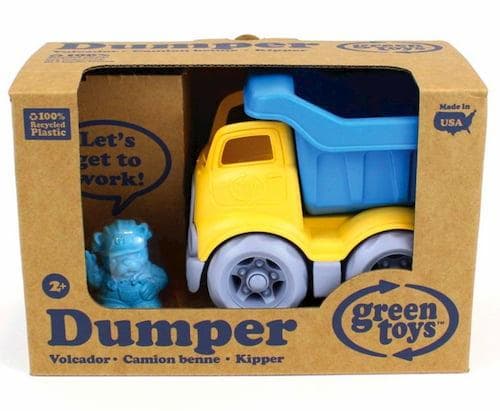 Green Toys leksaksbil dumper med chaufför