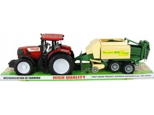 Dromader Traktor med maskin under en lampskärm 1207694