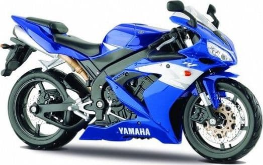 Metallmodell Motorcykel Yamaha YZF-R1 1/12