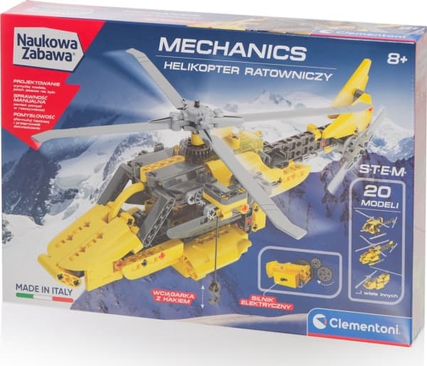 Clementoni Mechanics Laboratory. Rescue helicopter 50687 p6 (50687 CLEMENTONI) - ZB-133237