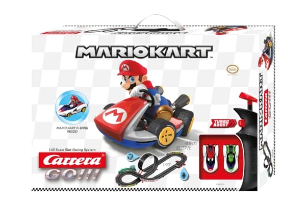Carrera Mario Kart, Vehicle & track set, 6 vuosi/vuosia, Musta, Punainen, Vihreä, Valkoinen