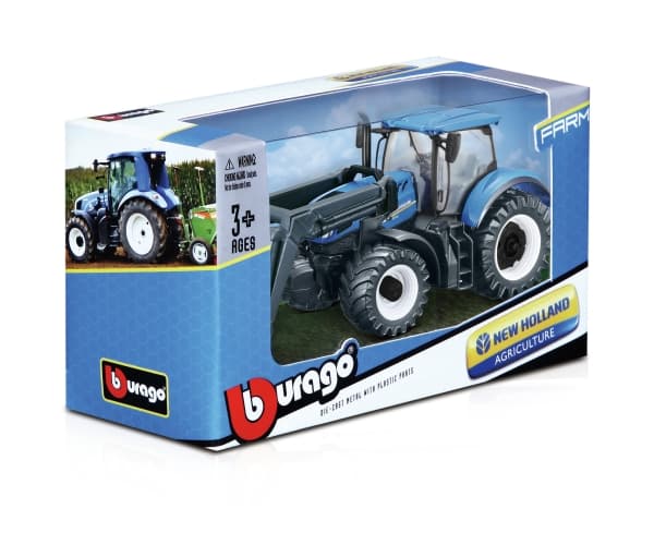 BBURAGO 390633.012, Traktor, Montert på forhånd, 1:32, Fendt 1000 Vario, New Holland T7.315, Alle kjønn, 3 år
