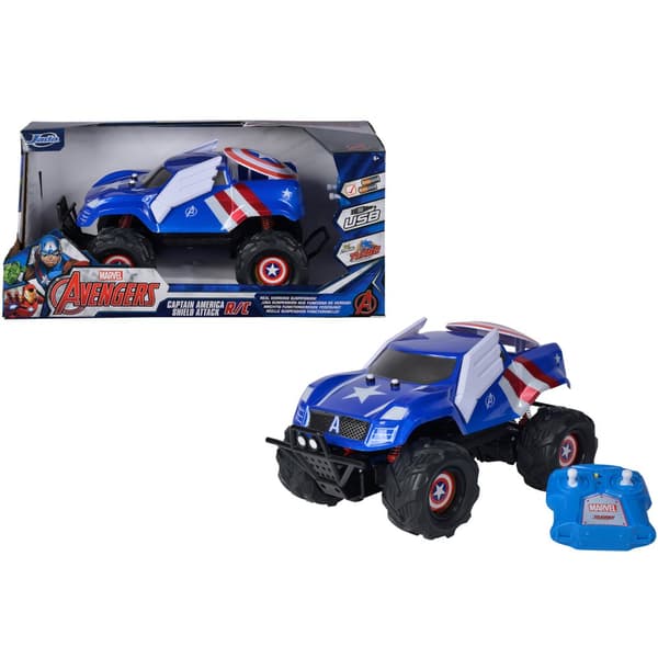 Jada Toys Marvel RC Captain America Attack 1:14
