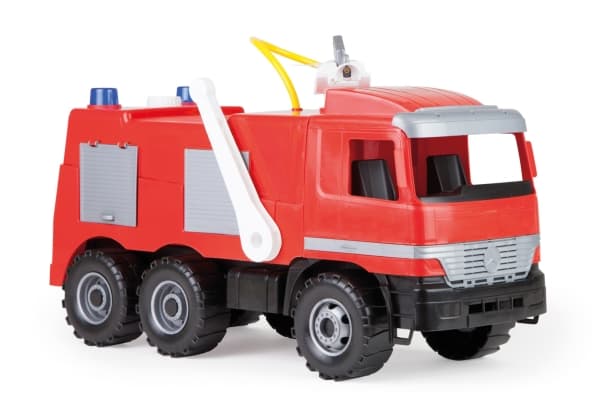 Lena GIGA TRUCKS Fire Truck, Truck, Fire truck, 3 år, Plast, Sort, Rød