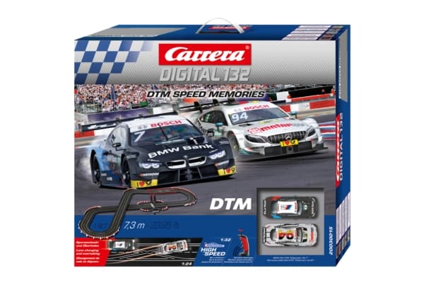 Carrera DTM Speed Memories, Vehicle & track set, 8 vuosi/vuosia, Muovi, Musta, Valkoinen